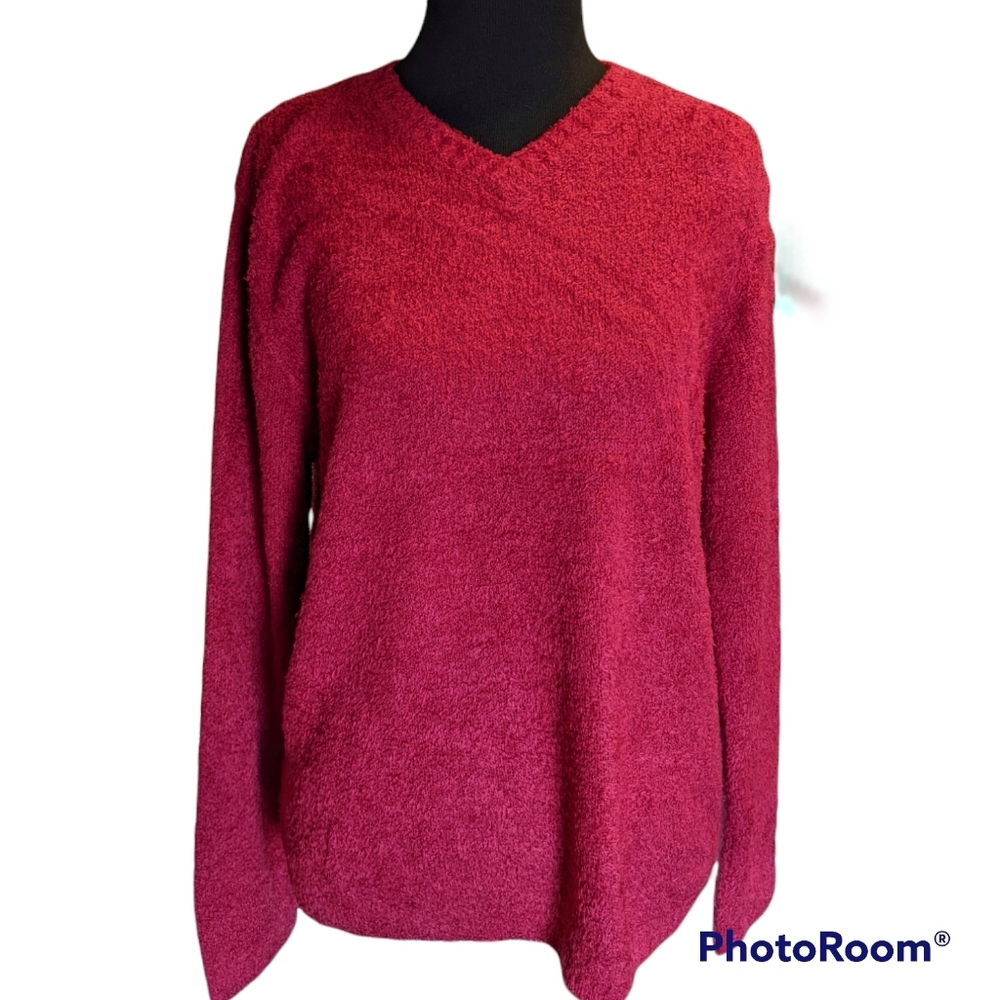 SOLD ELSEWHERE Red Croft & Barrow Sweater - *ridiculously soft*